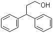structure of CAS# 20017-67-8, 3,3-Diphenylpropanol