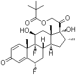 CAS 登录号：2002-29-1, 特戊酸氟米松, 新戊酸氟米松, 双氟美松叔戊酸酯