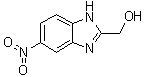 structure of CAS# 20034-00-8, 5-Nitro-2-benzimidazolemethanol