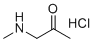 CAS 登录号：20041-74-1, 1-(甲氨基)丙-2-酮盐酸盐
