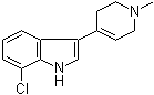 CAS 登录号：200714-13-2, 7-氯-3-(1,2,3,6-四氢-1-甲基-4-吡啶基)-1H-吲哚