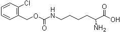 structure of CAS# 201014-19-9, N6-[[(2-氯苯基)甲氧基]羰基]-D-赖氨酸