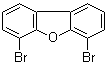 structure of CAS# 201138-91-2, 4,6-二溴二苯并呋喃