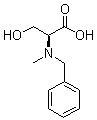 structure of CAS# 201208-99-3, N-Methyl-N-(phenylmethyl)-L-serine
