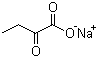 structure of CAS# 2013-26-5, 2-羰基丁酸钠