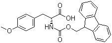 structure of CAS# 201335-88-8, Fmoc-D-4-甲氧基苯丙氨酸