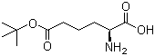 structure of CAS# 201354-26-9, (S)-2-氨基己二酸 6-叔丁酯