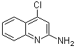 structure of CAS# 20151-42-2, 4-氯-2-喹啉胺