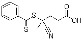 structure of CAS# 201611-92-9, 4-氰基-4-(硫代苯甲酰硫基)戊酸