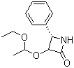 CAS 登录号：201856-48-6, (3R,4S)-3-(1-乙氧基乙氧基)-4-苯基-2-氮杂环丁酮