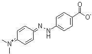 CAS 登录号：201858-51-7, N-[4-[(4-羧基苯基)亚肼基]-2,5-环己二烯-1-亚基]-N-甲基甲铵内盐