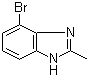 structure of CAS# 20223-87-4, 4-溴-2-甲基苯并咪唑