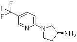 CAS # 202267-15-0, 1-[5-(Trifluoromethyl)-2-pyridinyl]-(3R)-3-pyrrolidinamine