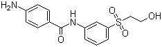 CAS 登录号：20241-68-3, 4-氨基-N-[3-(2-羟乙基)磺酰基]苯基苯甲酰胺