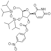 CAS # 202533-73-1, 3',5'-O-[1,1,3,3-Tetrakis(1-methylethyl)-1,3-disiloxanediyl]uridine 2'-(4-nitrophenyl carbonate)