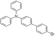 structure of CAS# 202831-65-0, 4-Bromo-4'-(diphenylamino)biphenyl