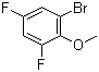 structure of CAS# 202865-59-6, 2-溴-4,6-二氟苯甲醚