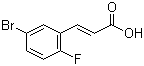 CAS # 202865-71-2, 5-Bromo-2-fluorocinnamic acid