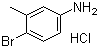 structure of CAS# 202925-03-9, 4-溴-3-甲基苯胺盐酸盐