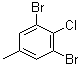 structure of CAS# 202925-05-1, 1,3-二溴-2-氯-5-甲基苯
