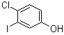 structure of CAS# 202982-72-7, 4-氯-3-碘苯酚