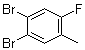 structure of CAS# 202982-77-2, 4,5-Dibromo-2-fluorotoluene