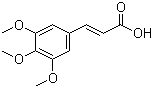structure of CAS# 20329-98-0, 3,4,5-三甲氧基肉桂酸