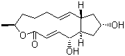 structure of CAS# 20350-15-6, 布雷非德菌素 A
