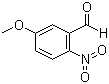 5-Methoxy-2-nitrobenzaldehyde molecular structure (CAS 20357-24-8)