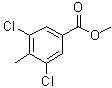 3,5-Dichloro-4-methylbenzoic acid methyl ester molecular structure (CAS 203573-09-5)