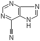 structure of CAS# 2036-13-7, 6-氰基嘌呤