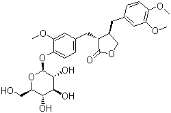 structure of CAS# 20362-31-6, 牛蒡苷