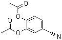 structure of CAS# 203626-45-3, 3,4-二(乙酰氧基)苯甲腈