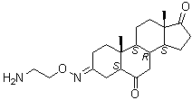 CAS # 203737-93-3, Istaroxime, (5alpha)-Androstane-3,6,17-trione 3-[O-(2-aminoethyl)oxime], PST 2744