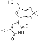 CAS 登录号：20406-82-0, 5-羟基-2',3'-O-(异丙亚基)尿苷