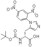 CAS # 204125-02-0, N-[(1,1-Dimethylethoxy)carbonyl]-3-(2,4-dinitrophenyl)-D-histidine