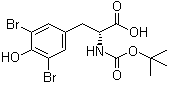 CAS 登录号：204692-75-1, 3,5-二溴-N-[叔丁氧羰基]-D-酪氨酸