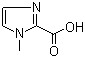 structure of CAS# 20485-43-2, 1-甲基-1H-咪唑-2-羧酸