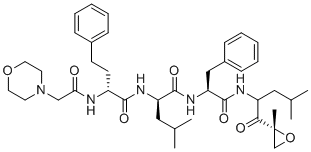 CAS # 2049025-76-3, Carfilzomib Impurity 7, (R,R)-Epoxy Leucine Carfilzomib,(2R)-4-methyl-N-[(2S)-1-[[4-methyl-1-[(2R)-2-methyloxiran-2-yl]-1-oxopentan-2-yl]amino]-1-oxo-3-phenylpropan-2-yl]-2-[[(2R)-2-[(2-morpholin-4-ylacetyl)amino]-4-phenylbutanoyl]amino]pentanamide