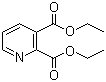 CAS 登录号：2050-22-8, 吡啶-2,3-二羧酸二乙酯