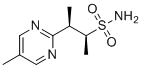 CAS 登录号：2050017-52-0, (2S,3R)-3-(5-甲基嘧啶-2-基)丁烷-2-磺酰胺