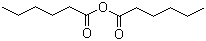 Hexanoic anhydride molecular structure (CAS 2051-49-2)
