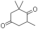 structure of CAS# 20547-99-3, 2,2,6-三甲基-1,4-环己二酮