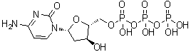 structure of CAS# 2056-98-6, 2'-脱氧胞苷 5'-三磷酸酯