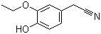 structure of CAS# 205748-01-2, 3-乙氧基-4-羟基苯乙腈