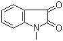 structure of CAS# 2058-74-4, N-甲基靛红
