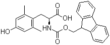 structure of CAS# 206060-54-0, N-芴甲氧羰基-2,6-二甲基-L-酪氨酸