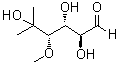 CAS # 206185-18-4, 6-Deoxy-5-C-methyl-4-O-methyl-D-lyxo-hexose, (-)-Noviose, D-Noviose