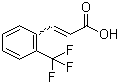CAS 登录号：2062-26-2, 2-三氟甲基肉桂酸, 邻三氟甲基肉桂酸