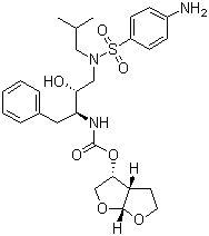 structure of CAS# 206361-99-1, 地瑞那韦